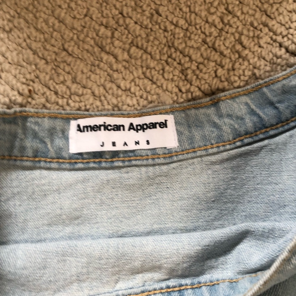 American Apparel circl skirt denim size medium - Picture 5 of 8